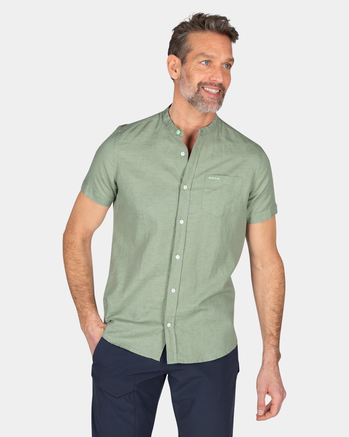 Plain shirt short sleeves - Mellow Army