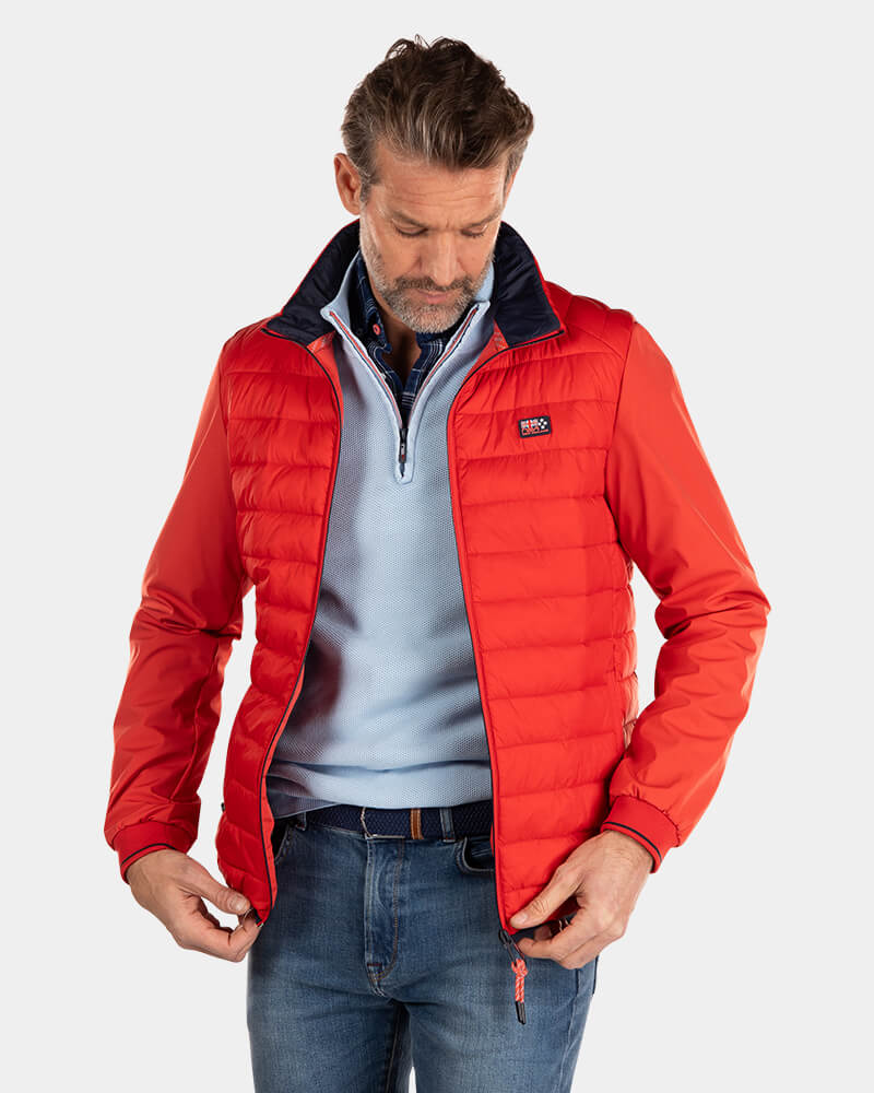 Padded jacket softshell - Jacket Red