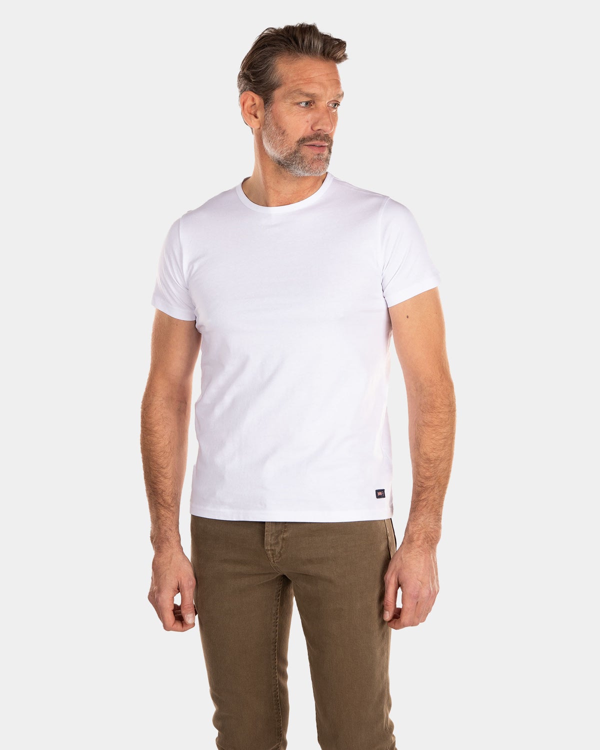 Basic t-shirt 2 pack - White