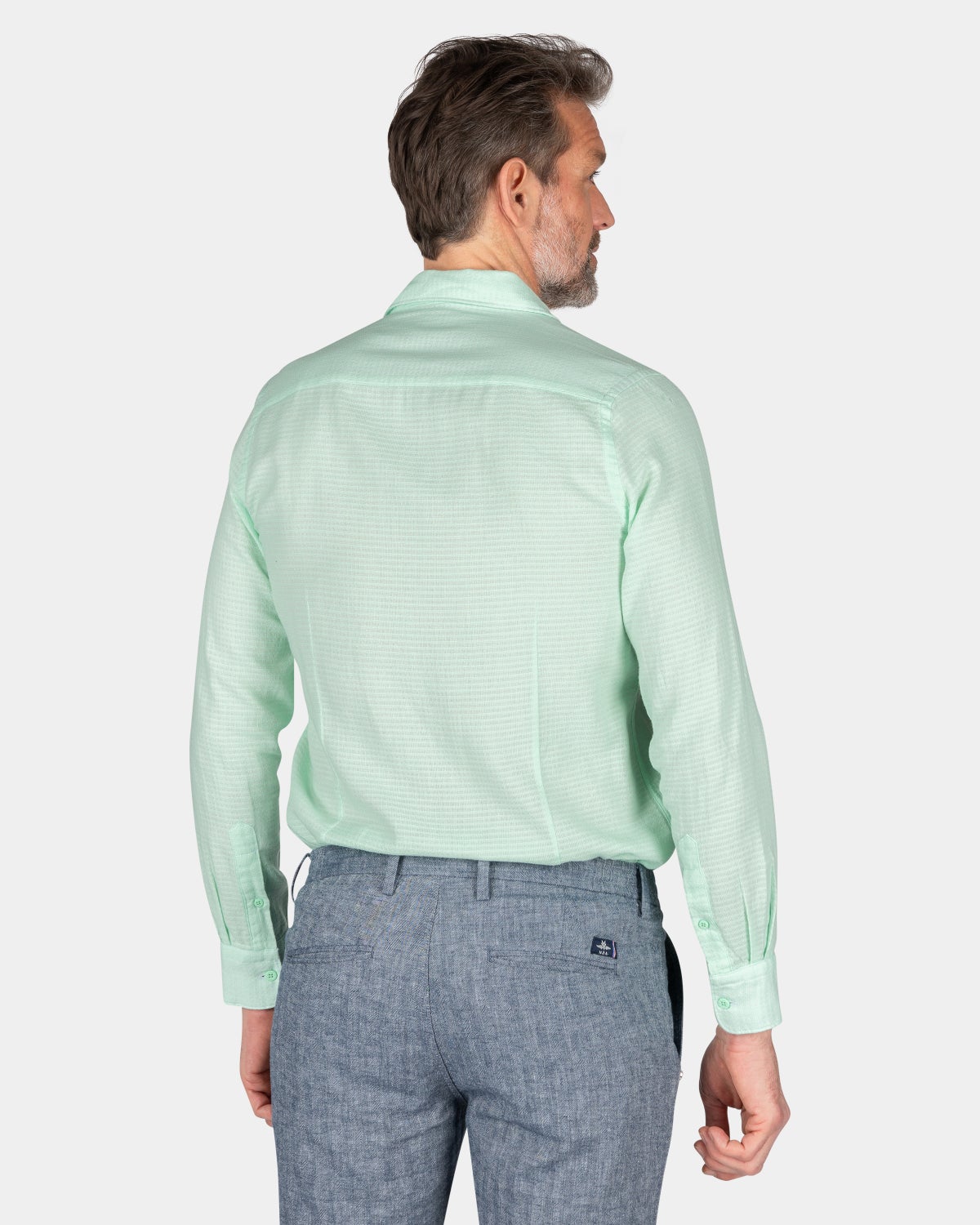Cotton shirt - Teal Green