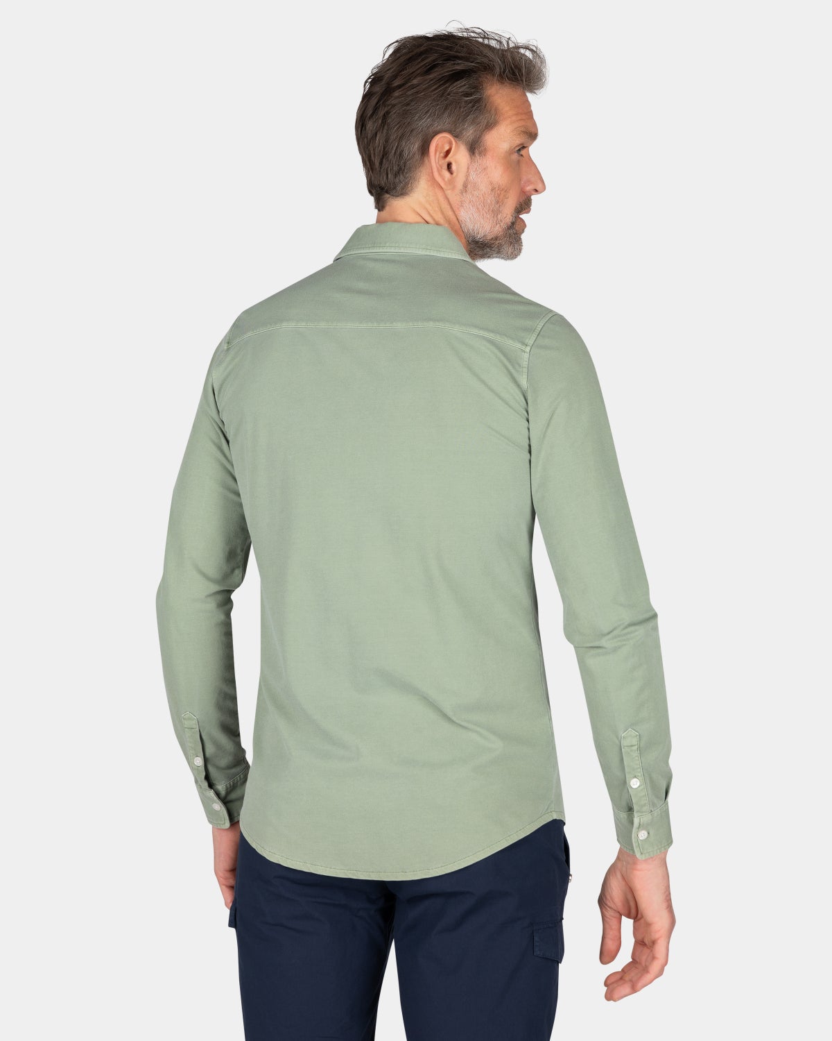 Green cotton shirt - Mellow Army