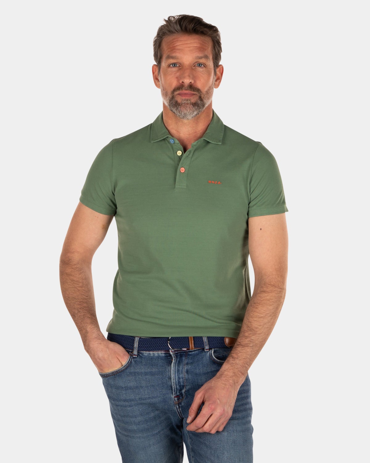 NZA Heritage polo shirt - Active Army