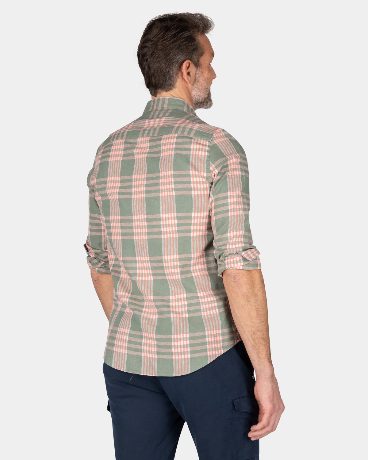 Checked shirt pink and green - Mellow Army