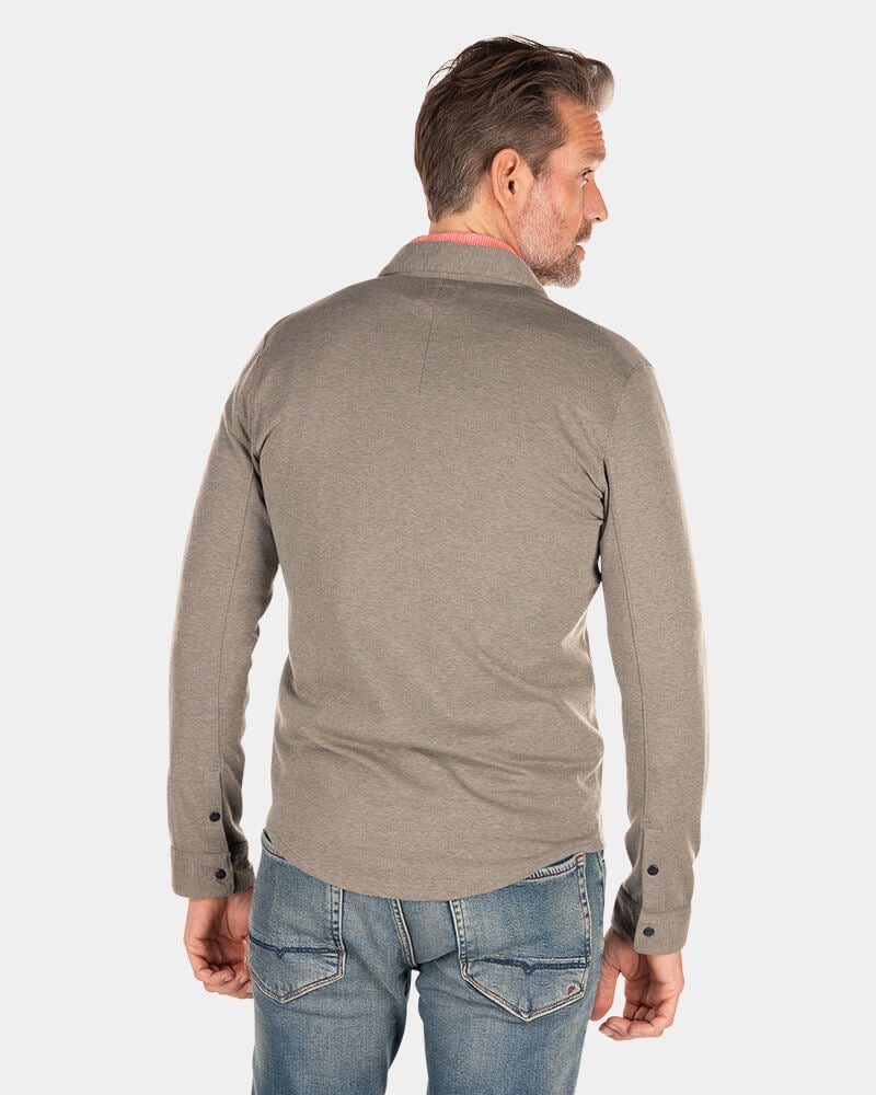 Solid coloured long sleeved shirt - Misty Army