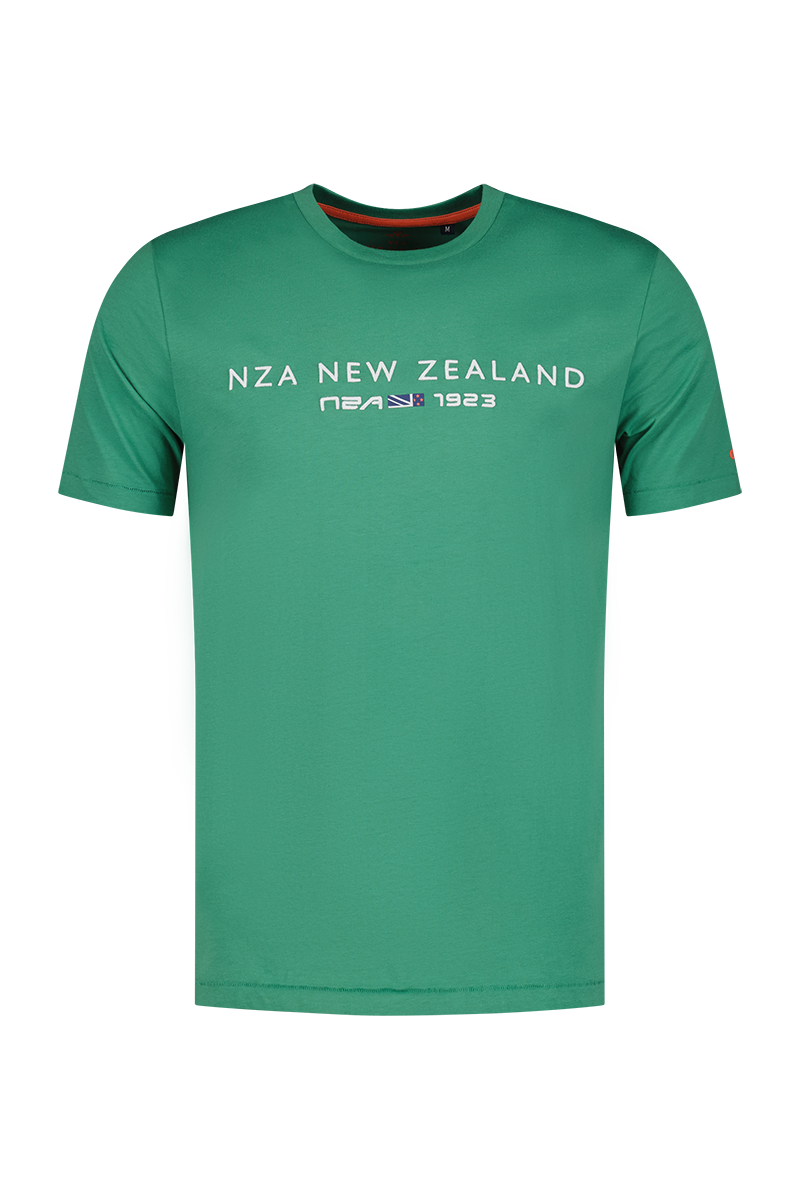 Cotton t-shirt with logo - Amazon Green
