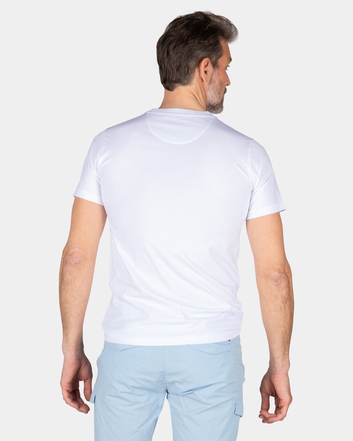 Round neck T-shirt - White