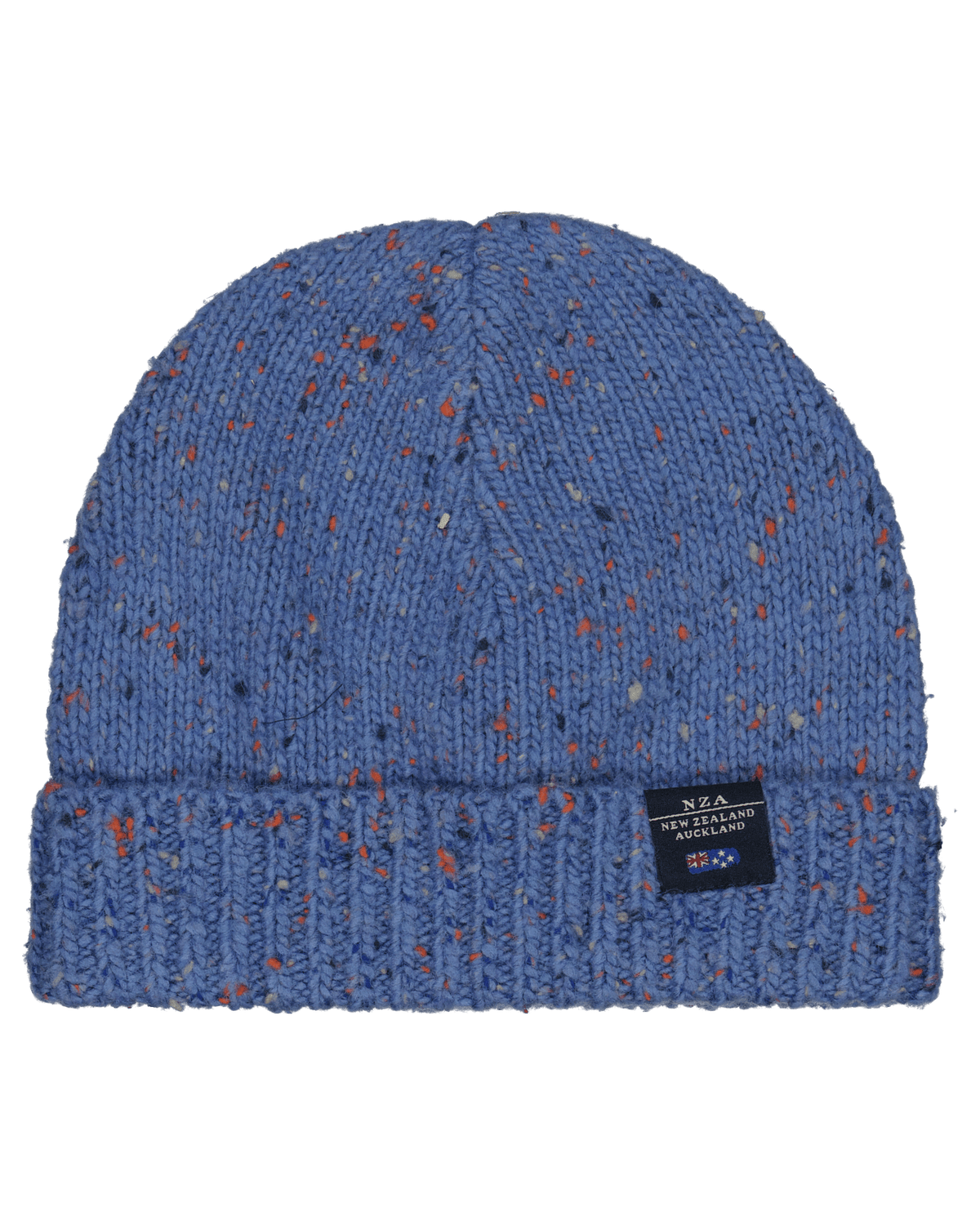 Knitted solid coloured beanie - Cloudy Blue