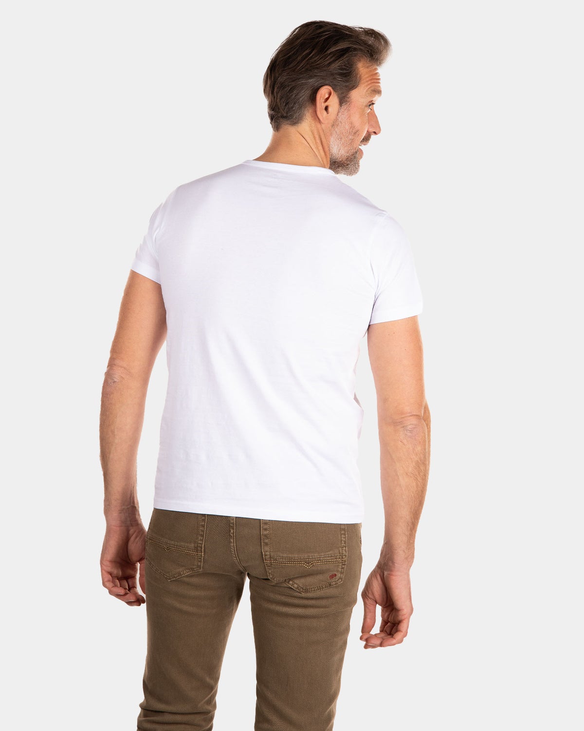 Basic t-shirt 2 pack - White