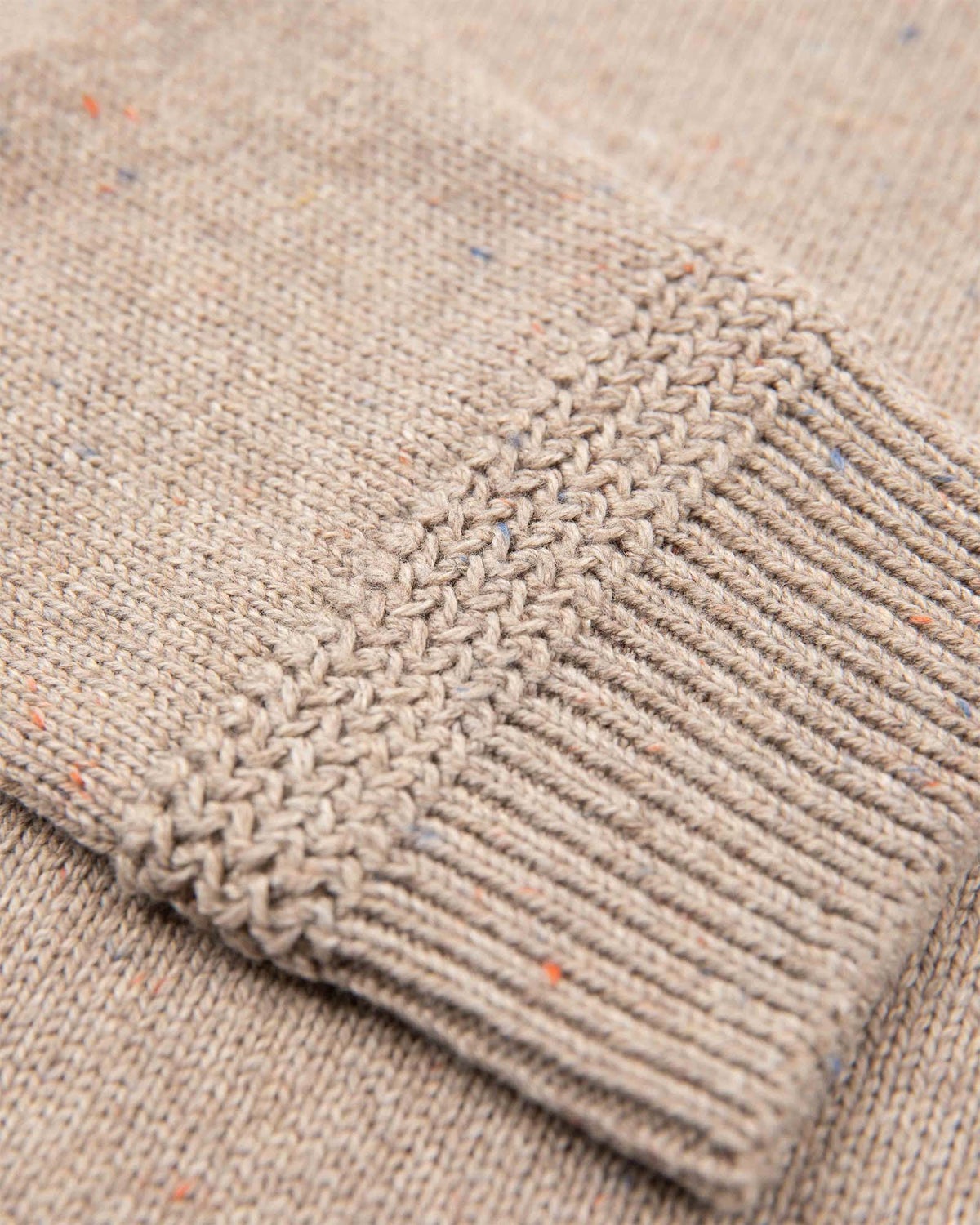 Half buttoned plain pullover - Sahara Sand