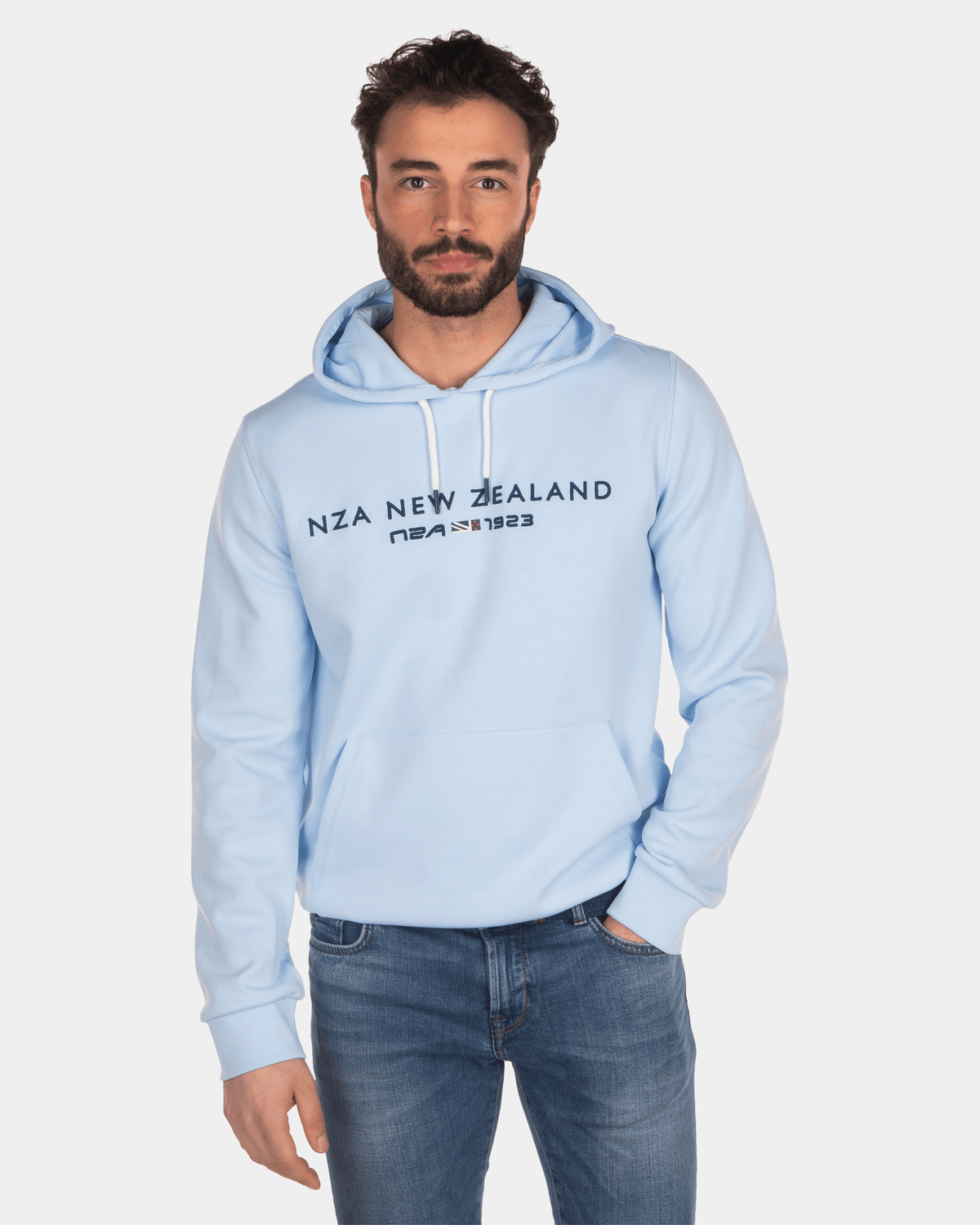 Hoodie with logo - Bright Sky