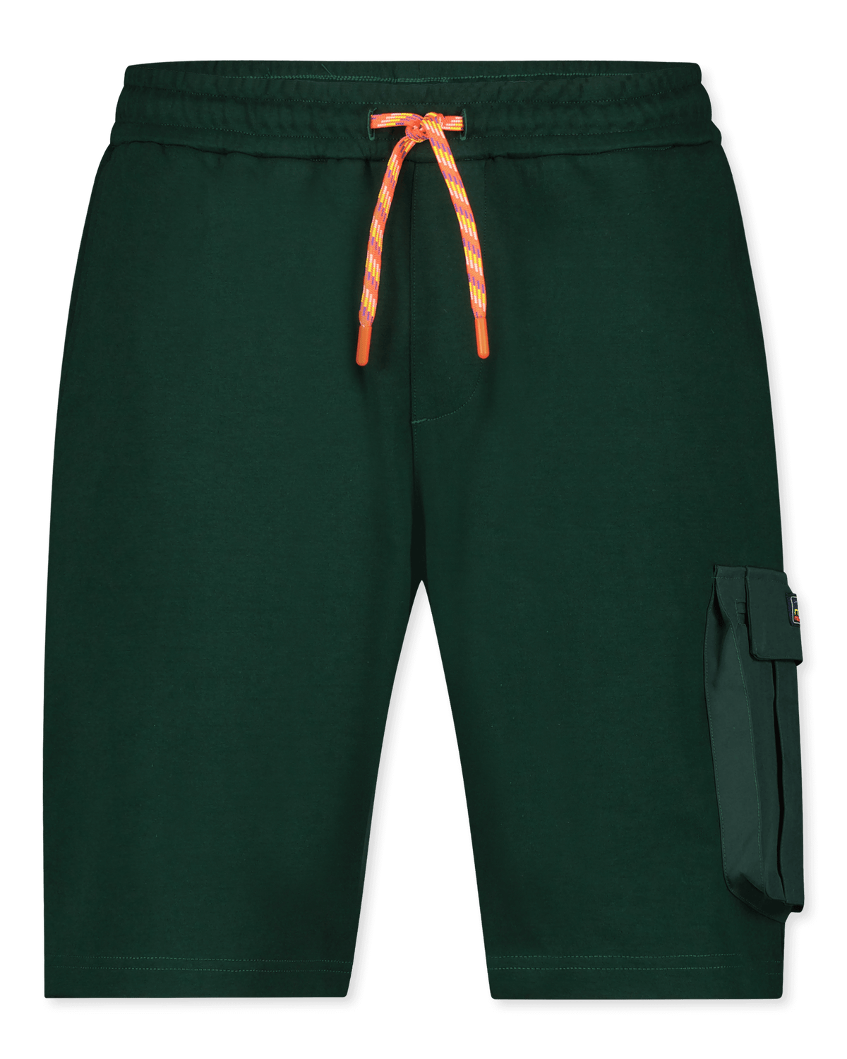 Pounui short sweatpants - Lead Green