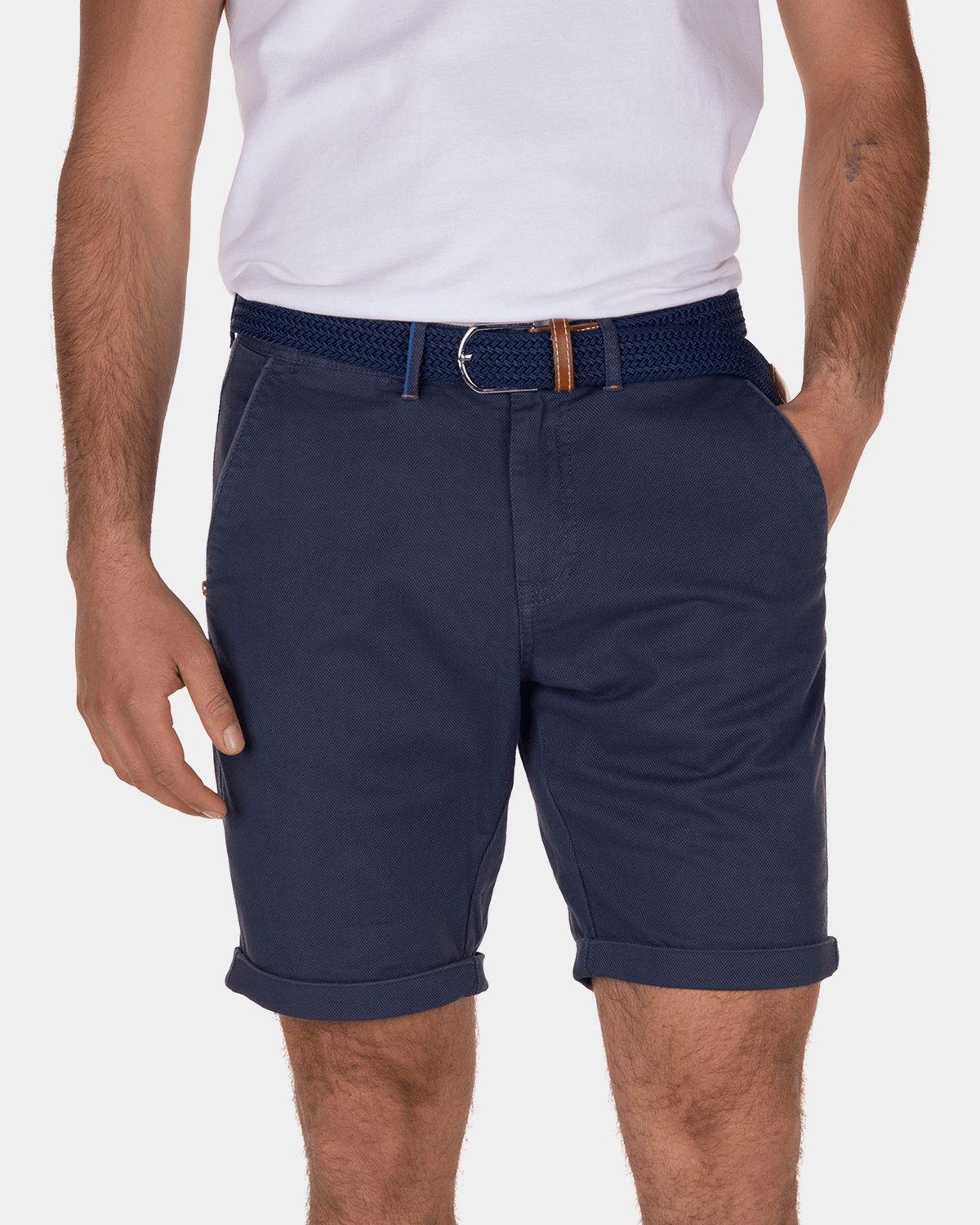 Wanaka chino shorts - Kind Navy