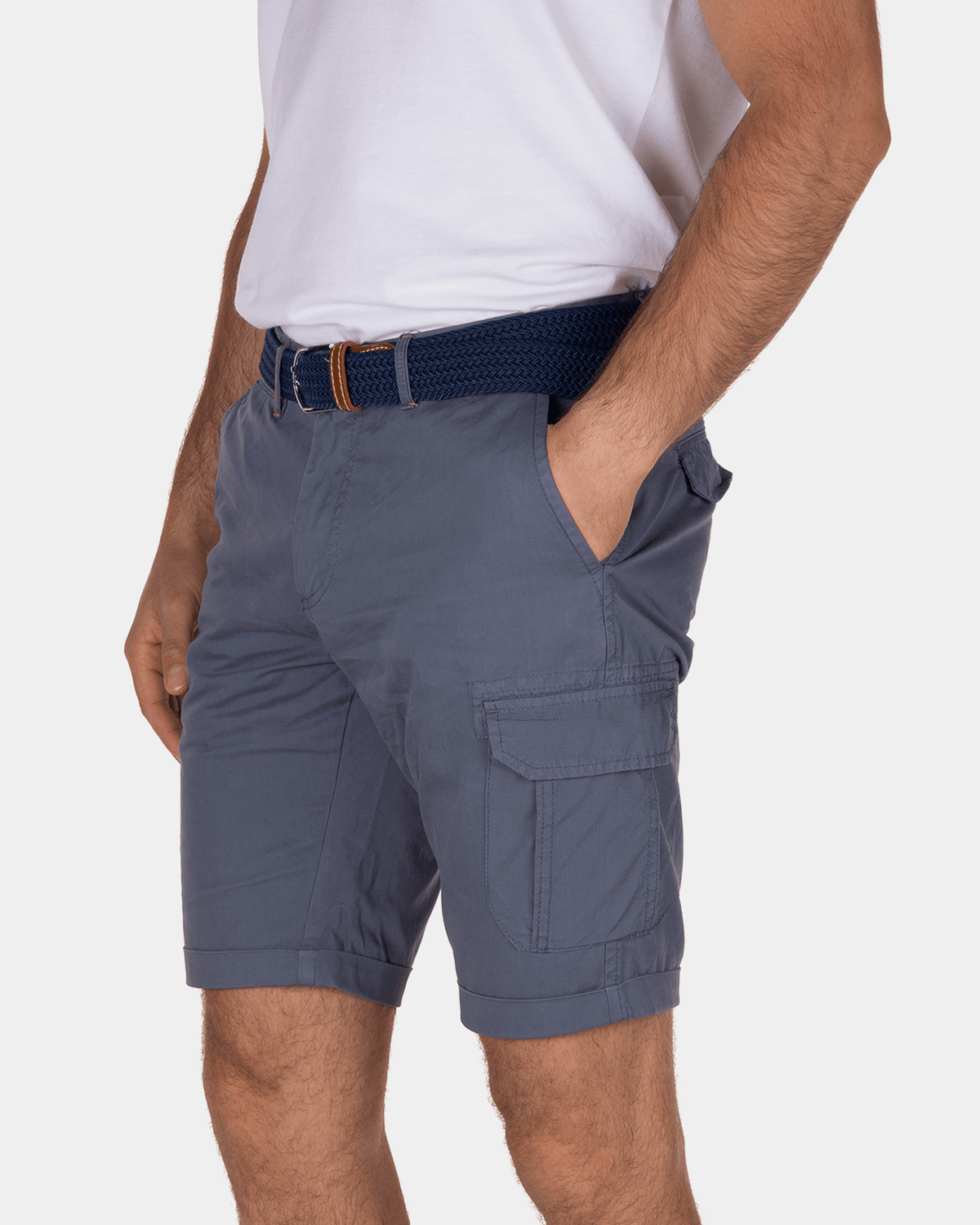 Larry Bay cargo shorts - Arkron Blue