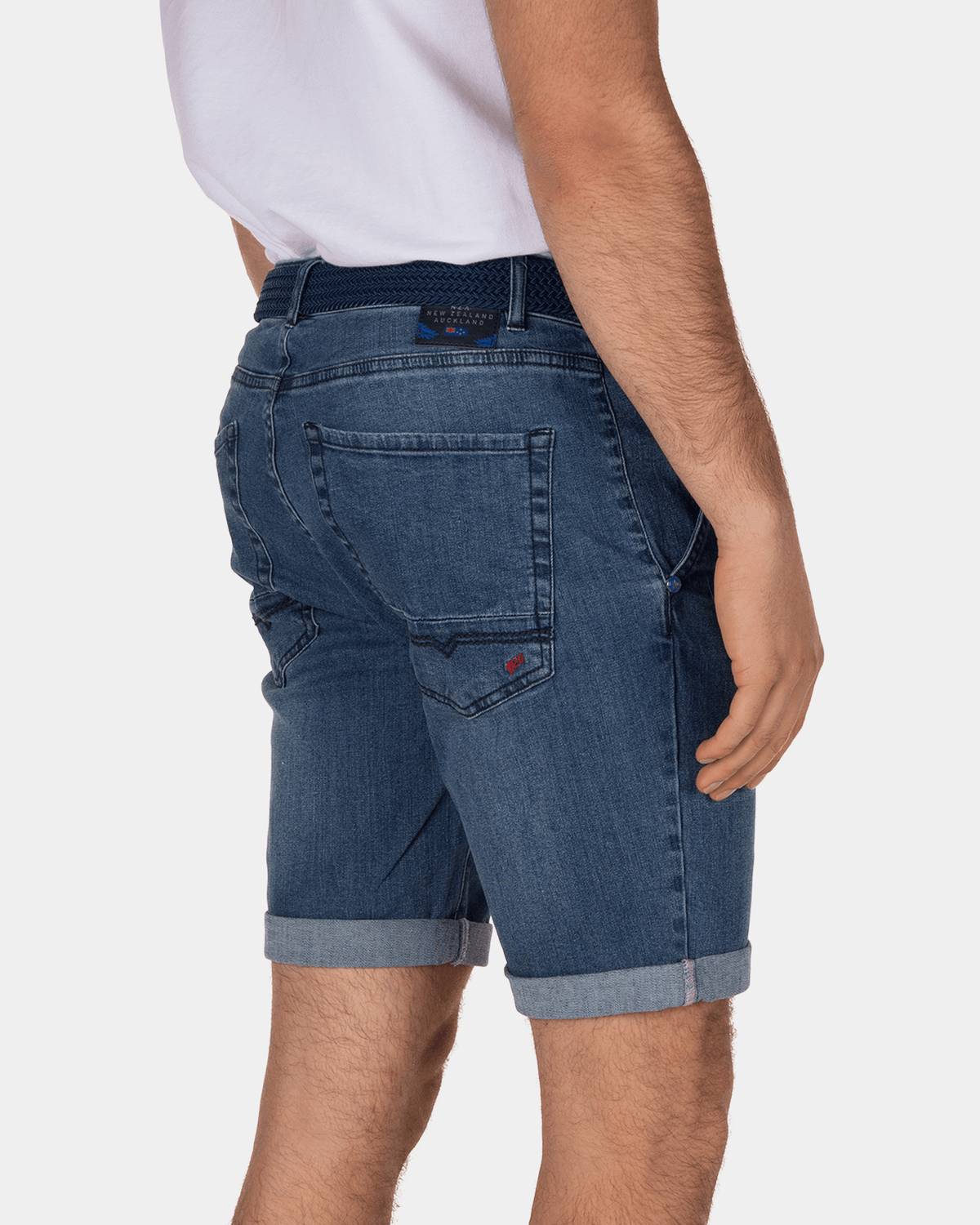 Dunedine jeans shorts - Medium Stone Wash