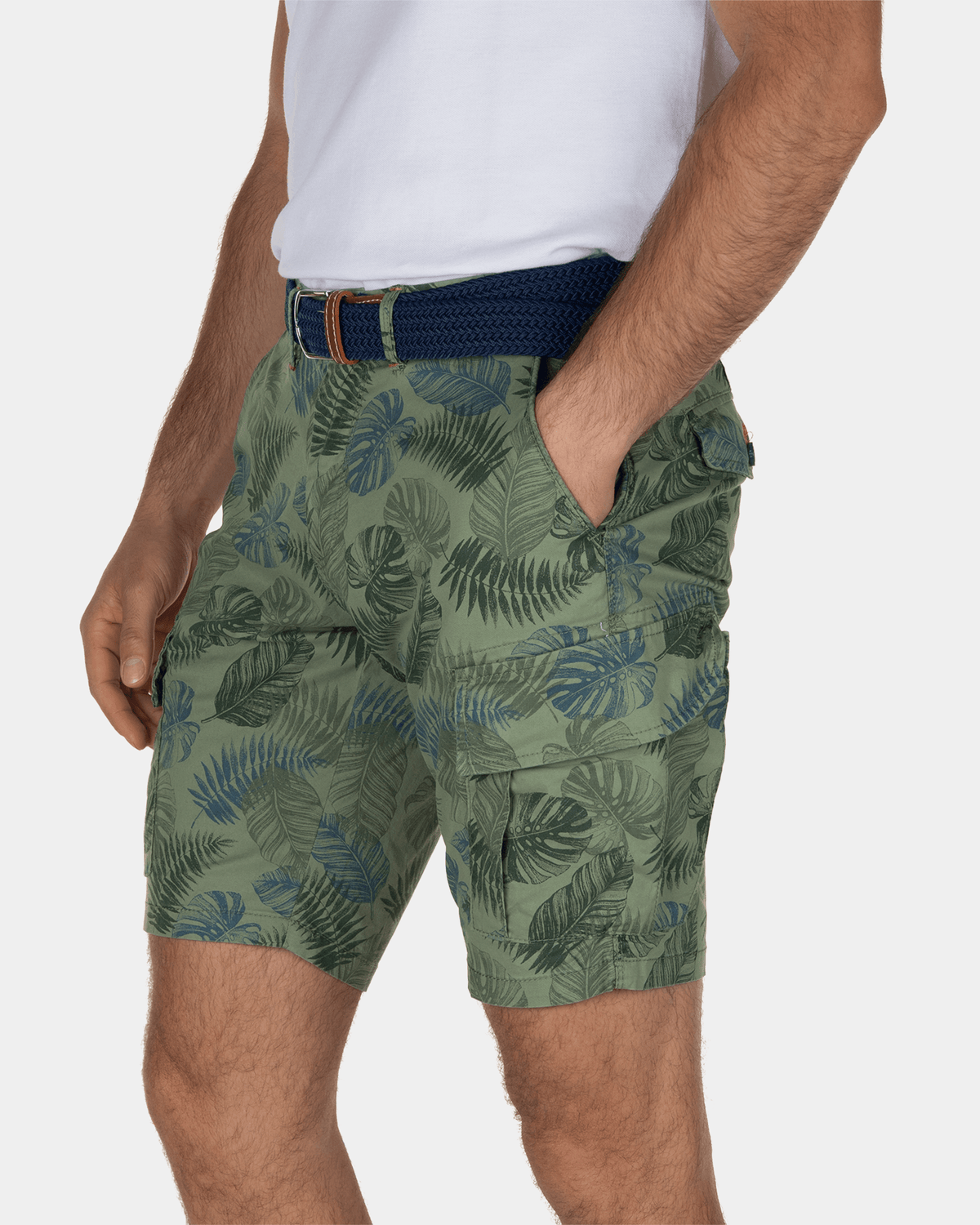 Palmerstone shorts with print - Jungle Army