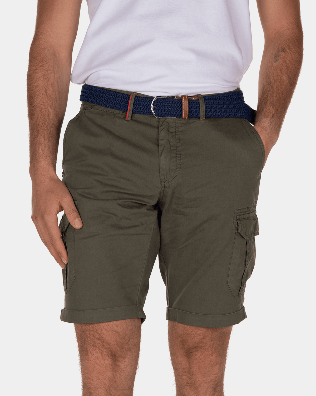 Larry Bay cargo shorts - Army