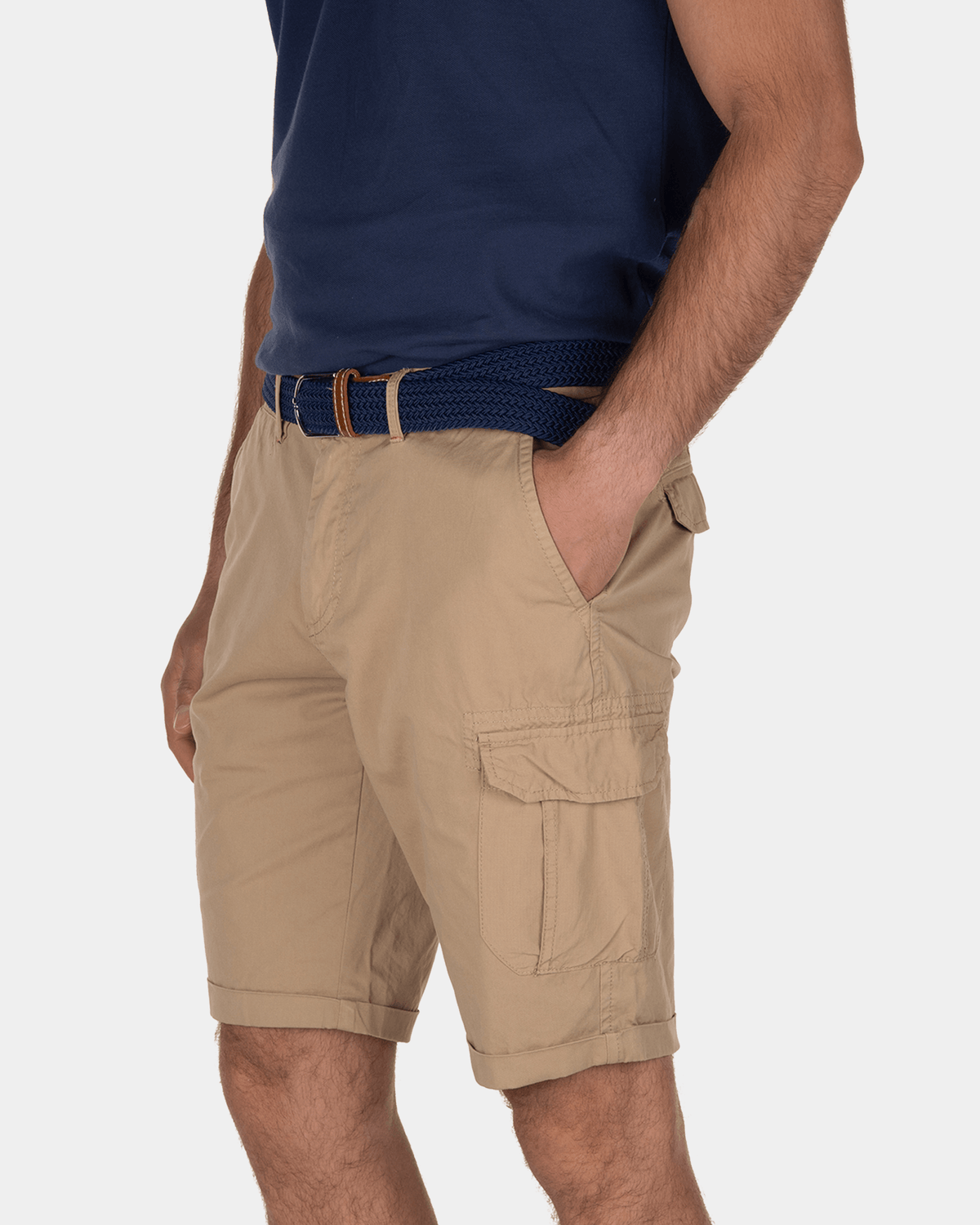 Larry Bay cargo shorts - Light Khaki