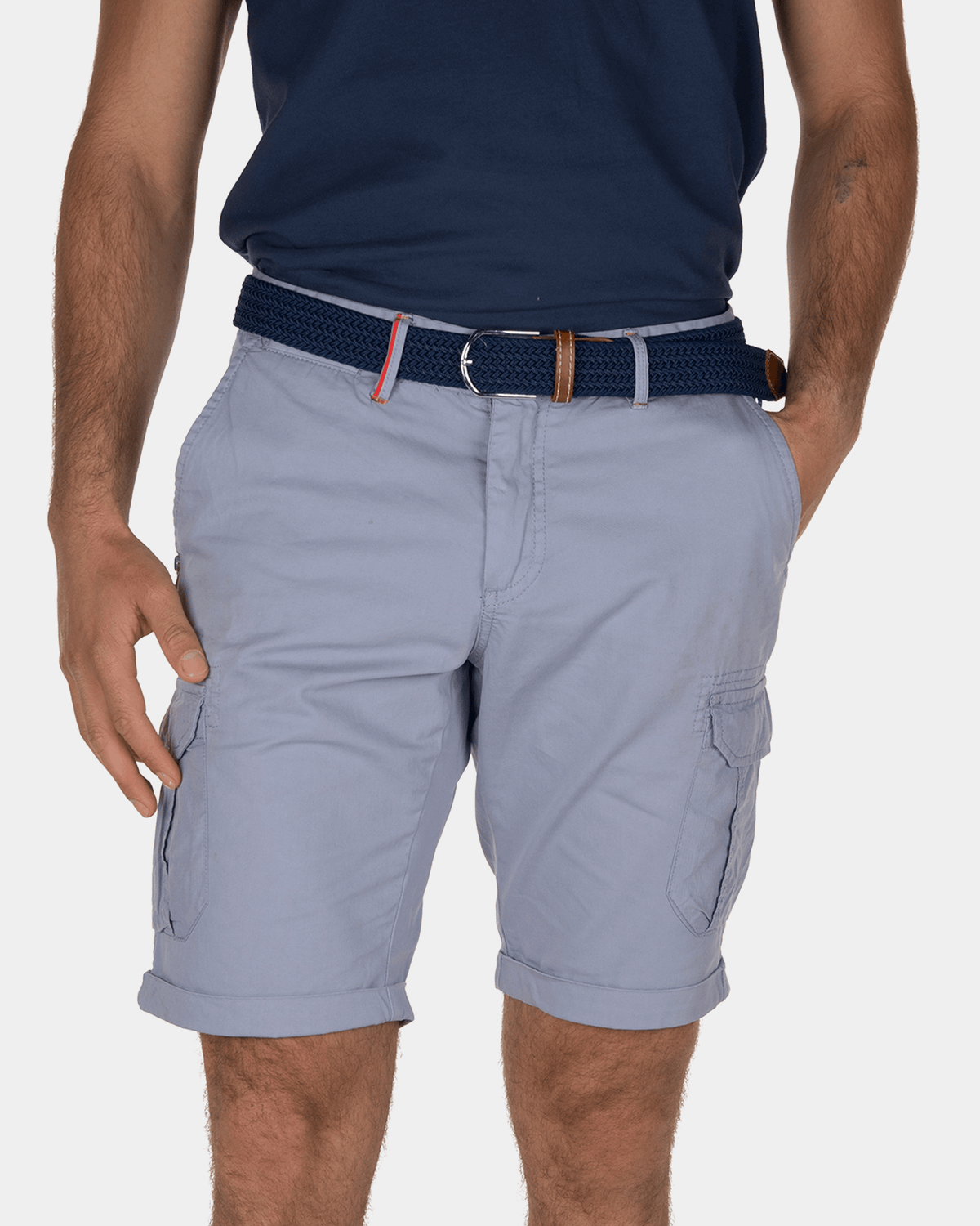 Larry Bay cargo shorts - Dusk Blue