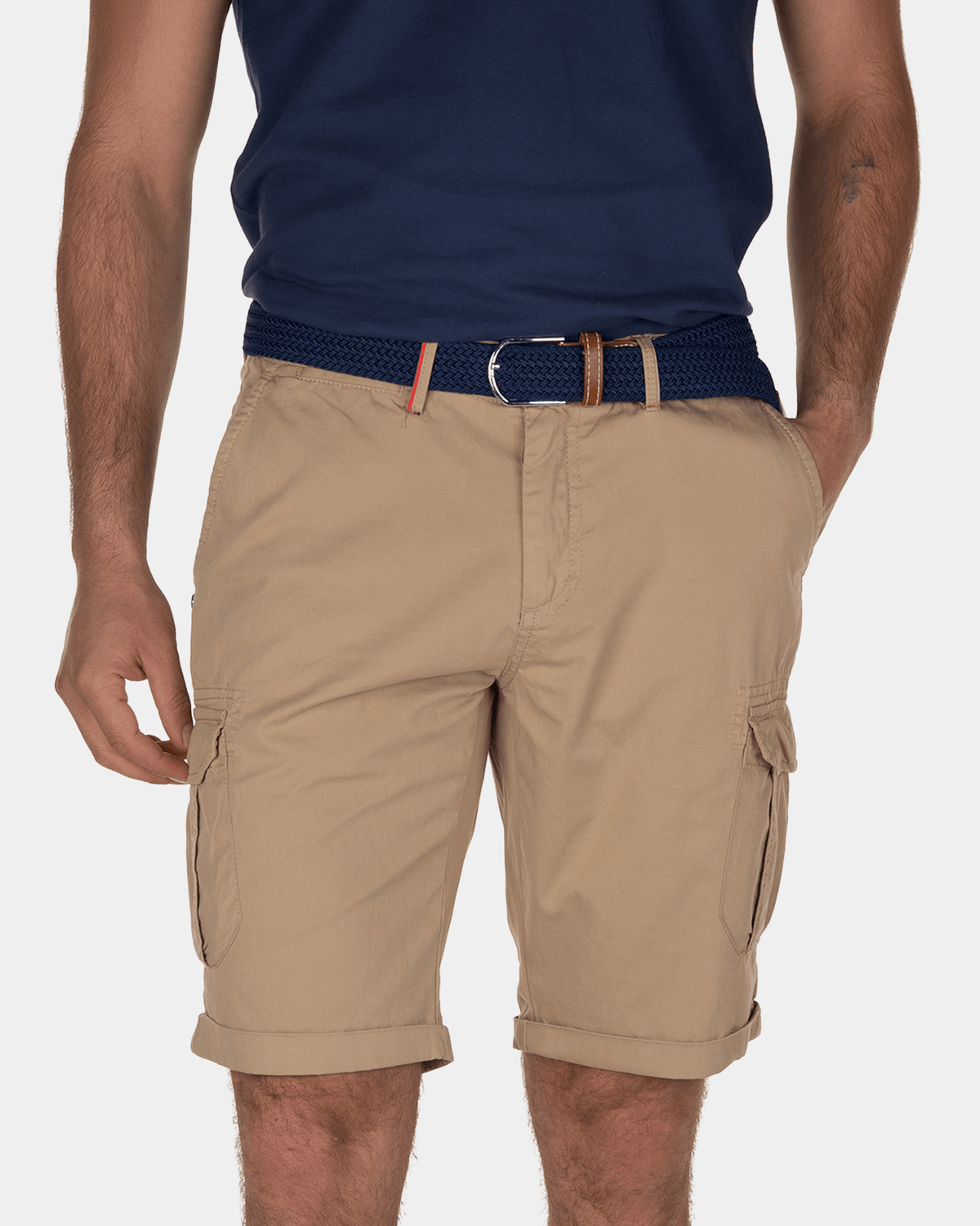 Larry Bay cargo shorts - Light Khaki