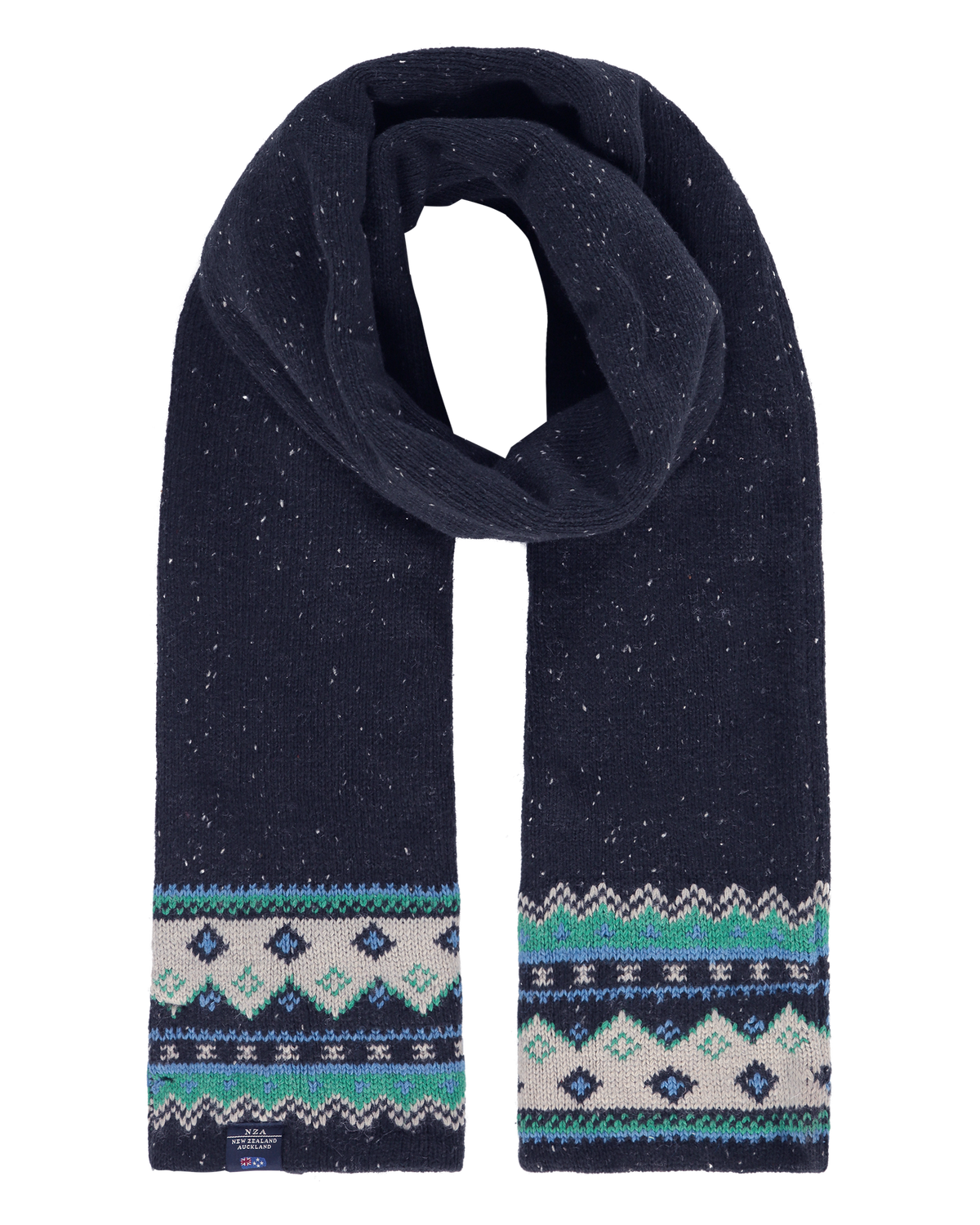 Knitted scarf Otatua - Steady Navy